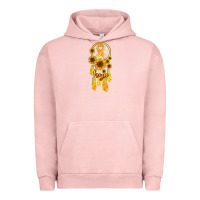Pigment Salmon childhood cancer awareness dreamcatcher Urban Hoodie - Jasminsmagicworld