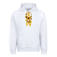 White childhood cancer awareness dreamcatcher Urban Hoodie - Jasminsmagicworld