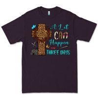 Plum Easter Day A lot can happen in three days Premium Tee - OliviaCreatesArt