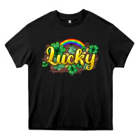 Black Lucky St. Patrick's Day Heavy Core Tee - HowdyJamesFarm