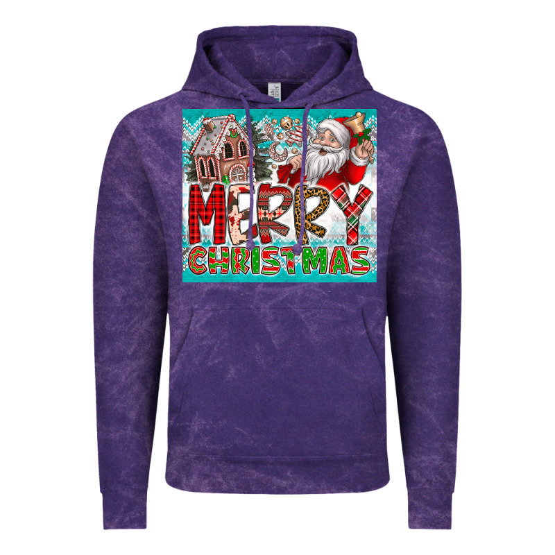Merry Christmas Vintage Hoodie by CowhideDigitalArt | Teevron