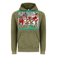 Vintage Olive merry Christmas Vintage Hoodie - CowhideDigitalArt