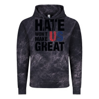 Cloud Black hate won't make us great black Vintage Hoodie - artisFamous