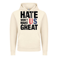 Vintage Artic hate won't make us great black Vintage Hoodie - artisFamous