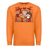 Carrot take me out to the ball game baseball Premium Sweatshirt - Jasminsmagicworld