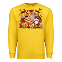Lemon take me out to the ball game baseball Premium Sweatshirt - Jasminsmagicworld