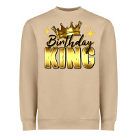 Mushroom birthday king Heavyweight Sweatshirt - RanaPortraitStore