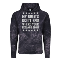 Cloud Black My Rights Don't End Where Your Feelings Begin Vintage Hoodie - artisFamous