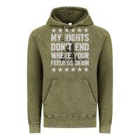 Vintage Olive My Rights Don't End Where Your Feelings Begin Vintage Hoodie - artisFamous