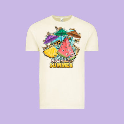 Sweet Summer Watermelon Pineapple Fruits Vintage Tee Designed By Ranaportraitstore