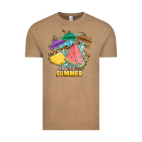 Vintage Coffee sweet summer watermelon pineapple fruits Vintage Tee - RanaPortraitStore