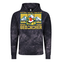 Cloud Black Geocaching, geocaching travel bug, geocache, Vintage Hoodie - artisFamous