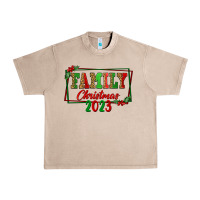 French Oak Family Christmas 2023 Urban Heavy Tee - FaDigitalArtStudio