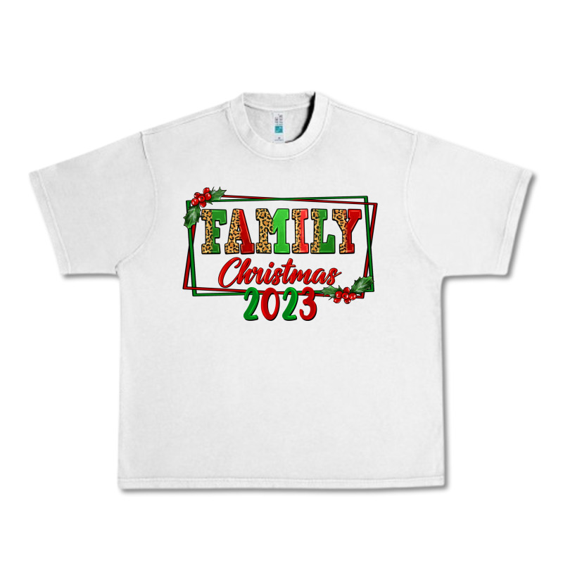 Family Christmas 2023 Urban Heavy Tee by FaDigitalArtStudio | Teevron
