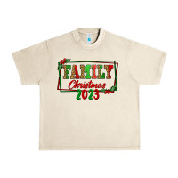 Sandshell Family Christmas 2023 Urban Heavy Tee - FaDigitalArtStudio