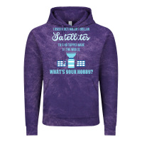 Cloud Purple Geocaching, funny geocacher, travel, Vintage Hoodie - artisFamous