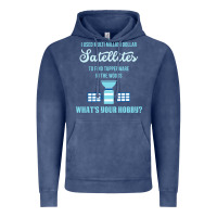 Vintage Denim Geocaching, funny geocacher, travel, Vintage Hoodie - artisFamous