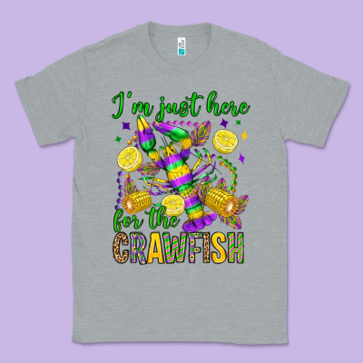 ı'm Just Here For The Crawfish Olivia Classic Tee Designed By Oliviacreatesart