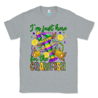 Heather Grey ı'm just here for the crawfish olivia Classic Tee - OliviaCreatesArt
