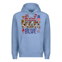 Colony Blue red white and blue Premium Hoodie - Artiststas