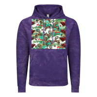 Cloud Purple christmas magic pattern Vintage Hoodie - CowhideDigitalArt