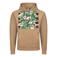 Vintage Coffee christmas magic pattern Vintage Hoodie - CowhideDigitalArt