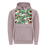Vintage Zinc christmas magic pattern Vintage Hoodie - CowhideDigitalArt