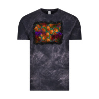 Cloud Black halloween pumpkin background Vintage Tee - BundleAndBundleShop