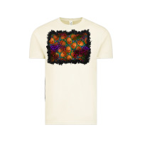 Vintage Arctic halloween pumpkin background Vintage Tee - BundleAndBundleShop