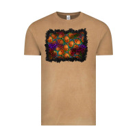 Vintage Camel halloween pumpkin background Vintage Tee - BundleAndBundleShop