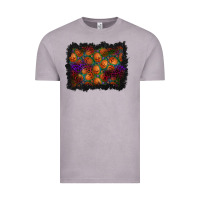 Vintage Zinc halloween pumpkin background Vintage Tee - BundleAndBundleShop