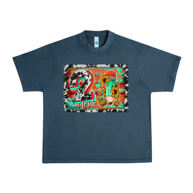 Western Back To School 2nd Grade 2 Urban Heavy Tee by Jasminsmagicworld | Teevron