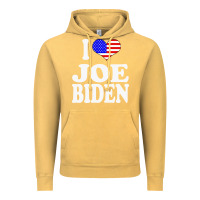 Vintage Mustard i love joe biden Vintage Hoodie - artisFamous