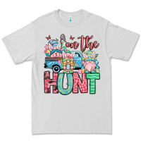 Dove Grey Easter gnomes on the hunt Premium Tee - OliviaCreatesArt