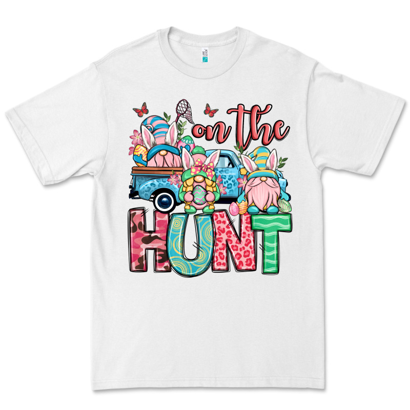 Easter Gnomes On The Hunt Premium Tee by OliviaCreatesArt | Teevron