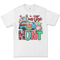 White Easter gnomes on the hunt Premium Tee - OliviaCreatesArt