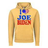 Vintage Mustard i love joe biden Vintage Hoodie - artisFamous