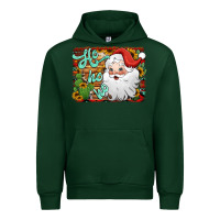 Forest Green ho ho ho santa claus Urban Hoodie - Jasminsmagicworld