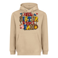 Mushroom little sister biggest fan softball Heavyweight Hoodie - Jasminsmagicworld