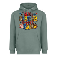 Sage little sister biggest fan softball Heavyweight Hoodie - Jasminsmagicworld