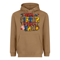 Toasted Coconut little sister biggest fan softball Heavyweight Hoodie - Jasminsmagicworld