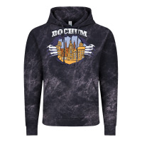 Cloud Black Bochum city Vintage Hoodie - artisFamous