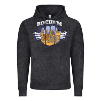 Vintage Black Bochum city Vintage Hoodie - artisFamous