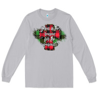 Moon Dust Jesus is the Reason For The Season Long Sleeve Tee - CowhideDigitalArt