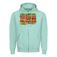 Seafoam i̇f you drink don't drive do the watermelon crawl2 Zipper Hoodie - JahusDesignShop
