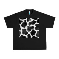 Black cow seamless pattern Urban Heavy Tee - BundleAndBundleShop