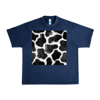 Navy cow seamless pattern Urban Heavy Tee - BundleAndBundleShop