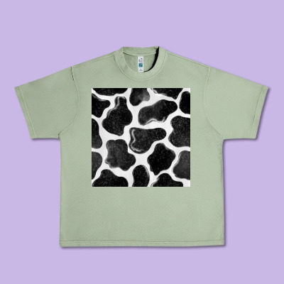 Cow Seamless Pattern Urban Heavy Tee Designed By Bundleandbundleshop