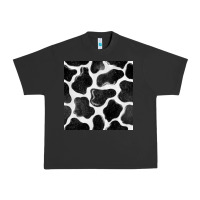 Pigment Black cow seamless pattern Urban Heavy Tee - BundleAndBundleShop