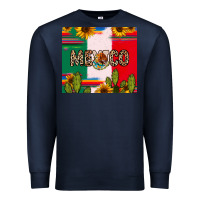 Navy Mexico Premium Sweatshirt - RanaPortraitStore